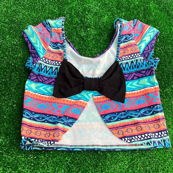Crop top with bow - Picture 1 of 3